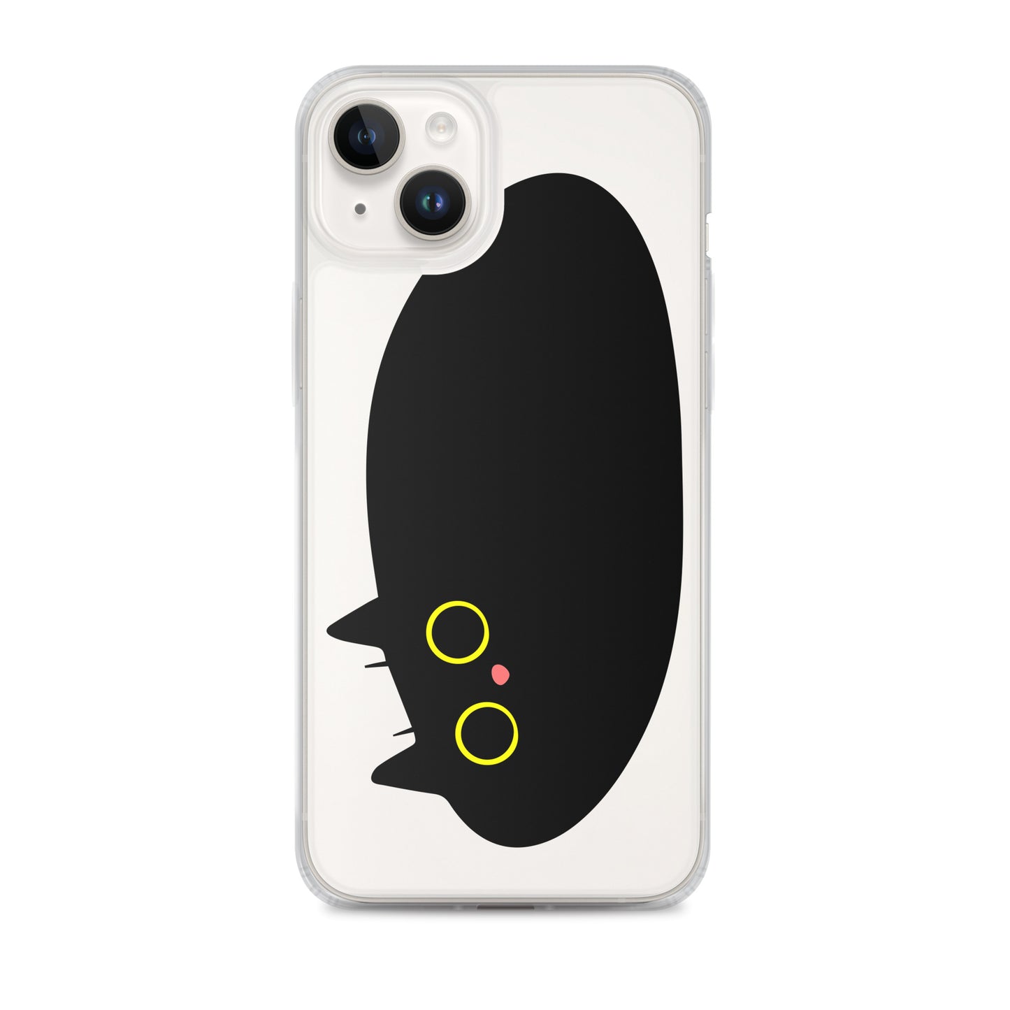 Clear Case for iPhone® Cat Puddle