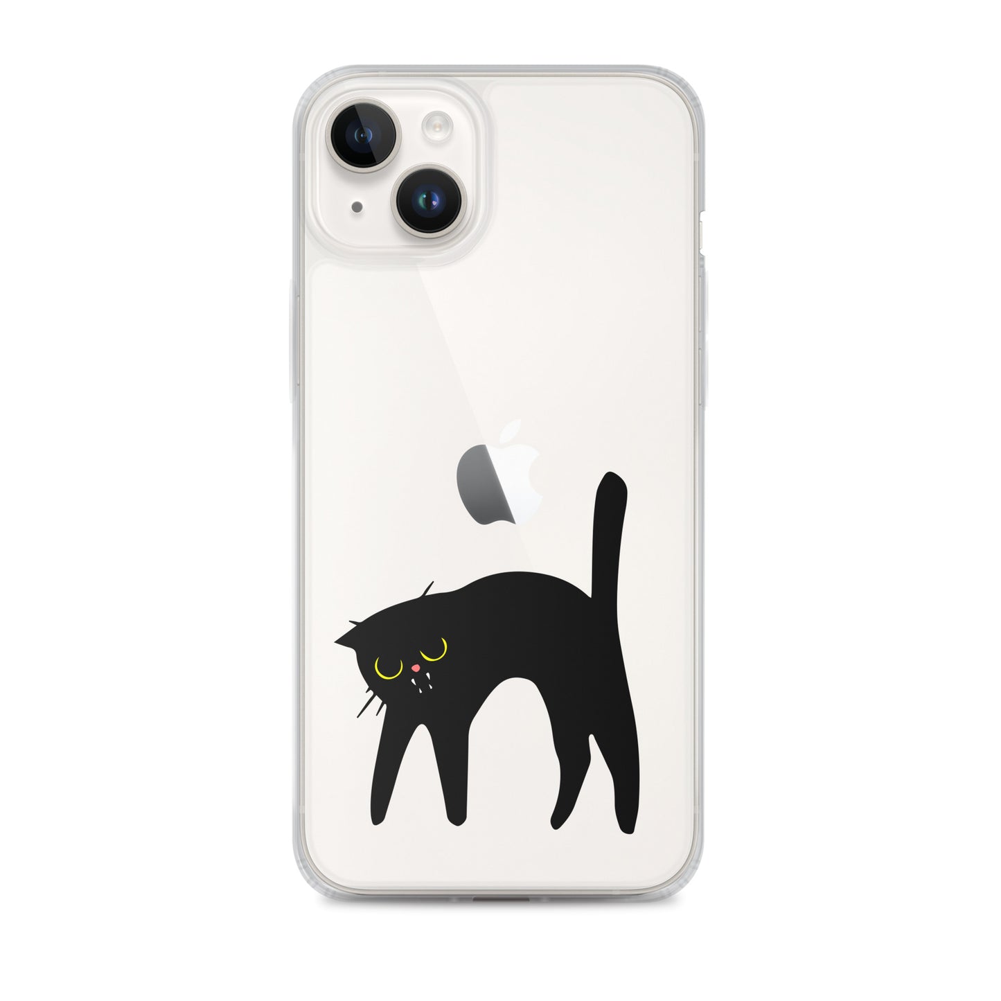 Clear Case for iPhone® Mad Cat