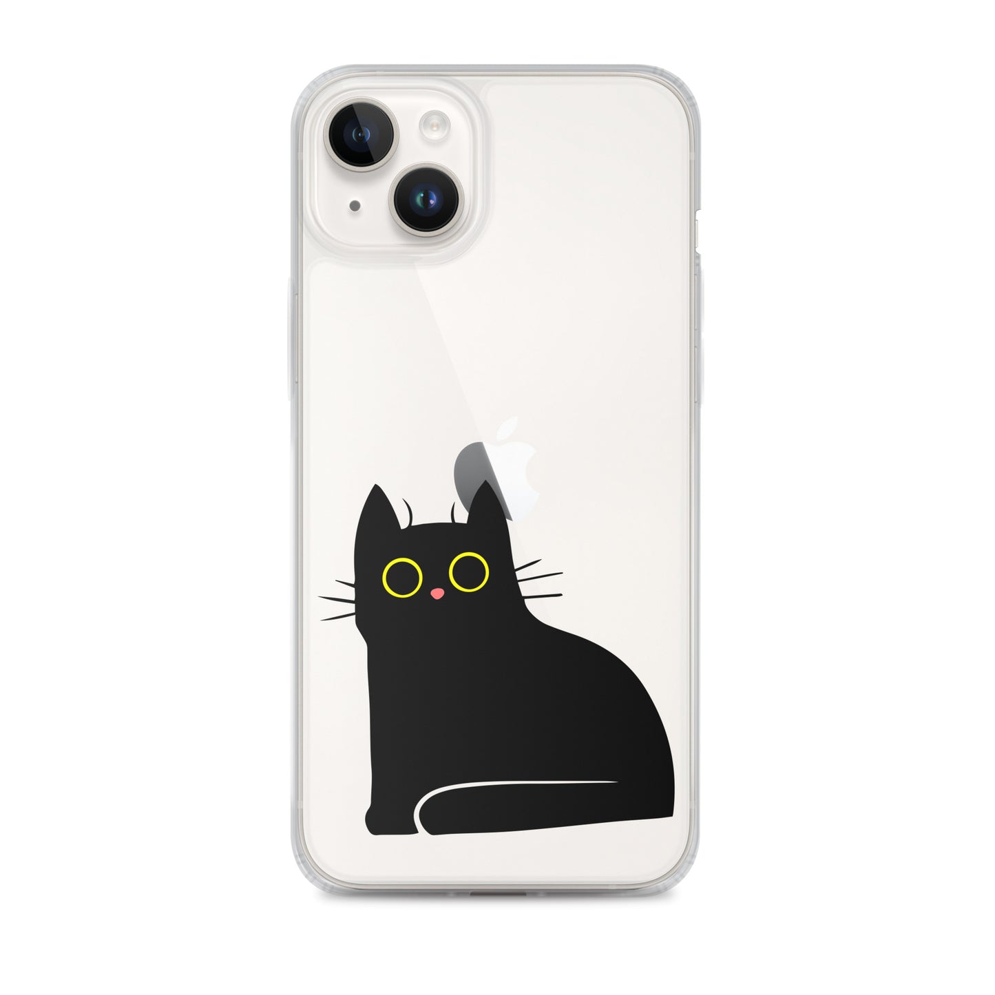 Clear Case for iPhone® Cat Sit