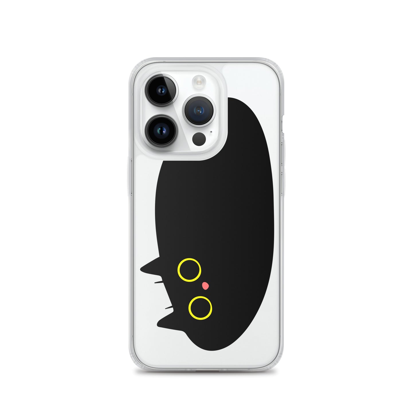 Clear Case for iPhone® Cat Puddle