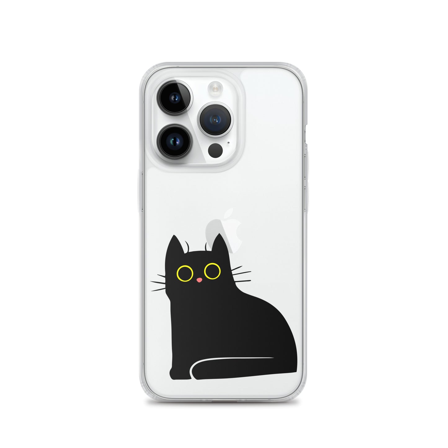 Clear Case for iPhone® Cat Sit