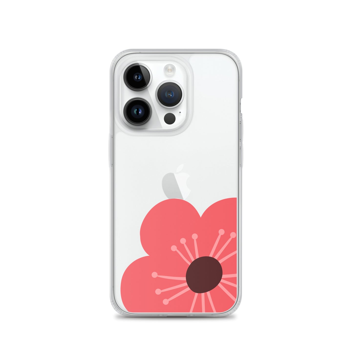Clear Case for iPhone® Flower