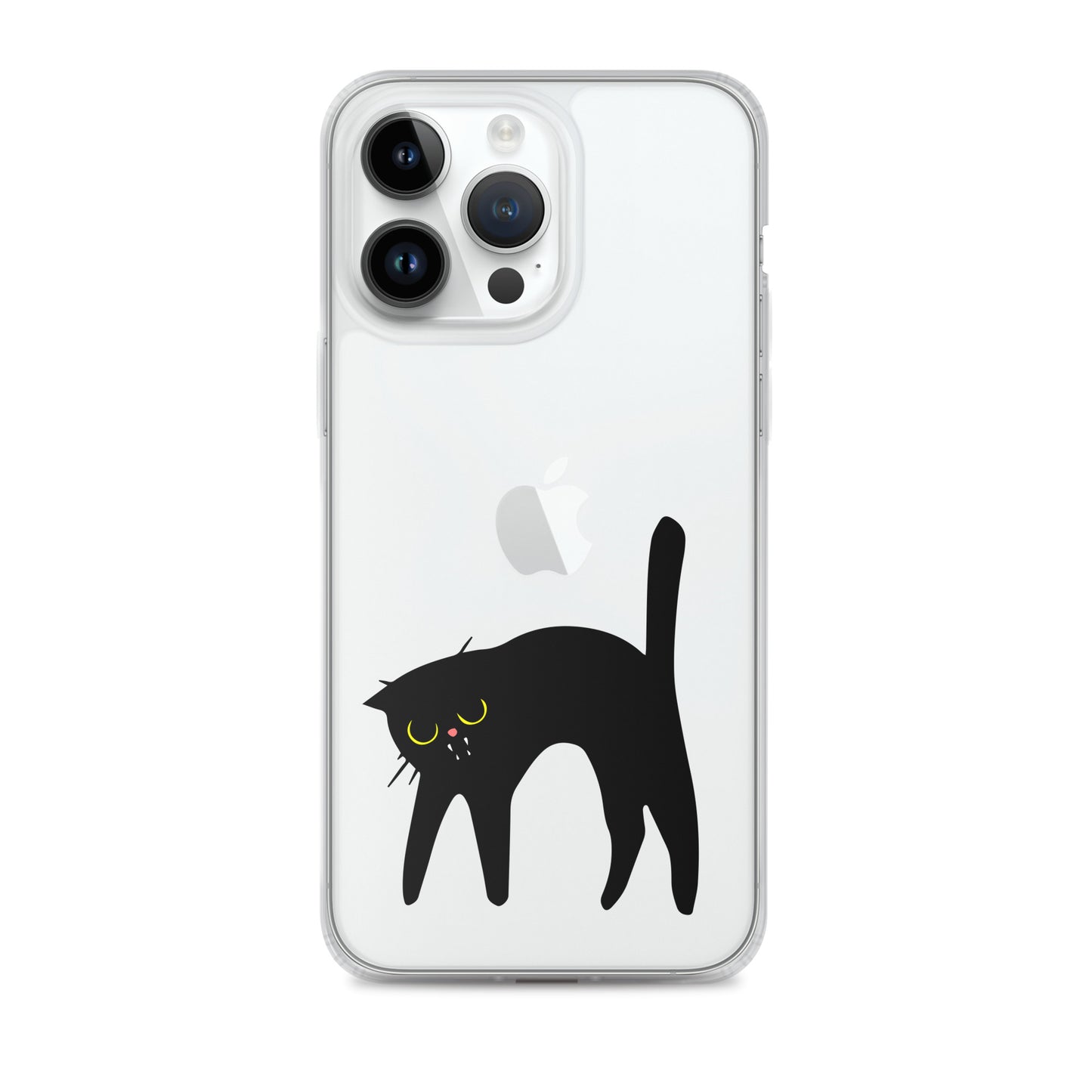 Clear Case for iPhone® Mad Cat