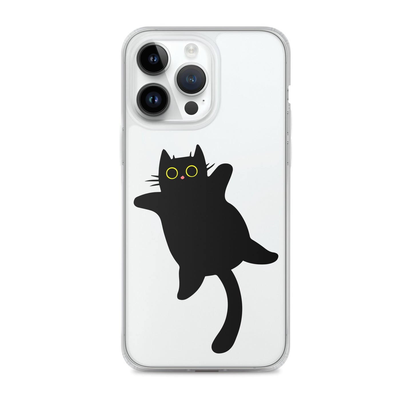 Clear Case for iPhone® Cat Belly Rub