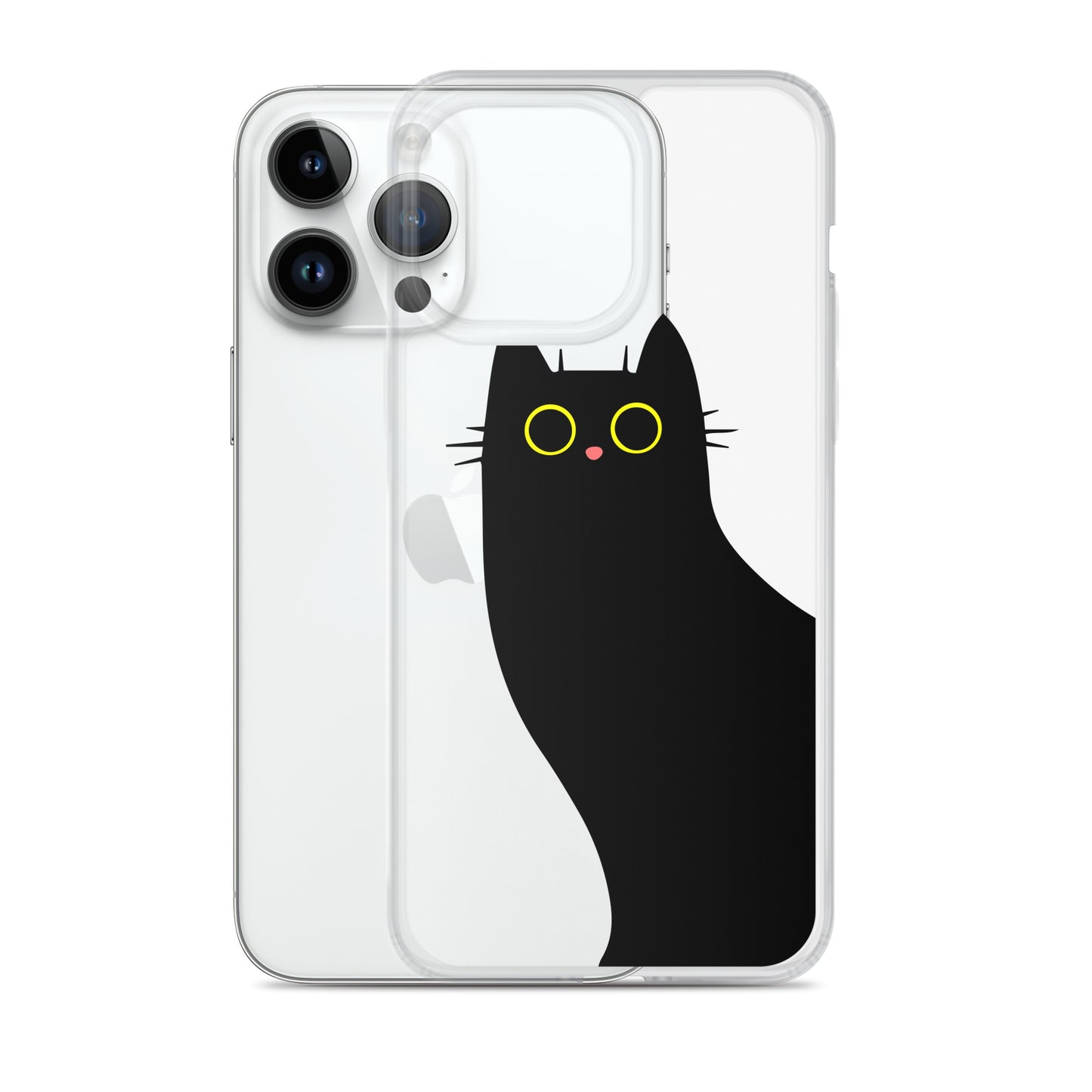 Clear Case for iPhone® Cat Watch