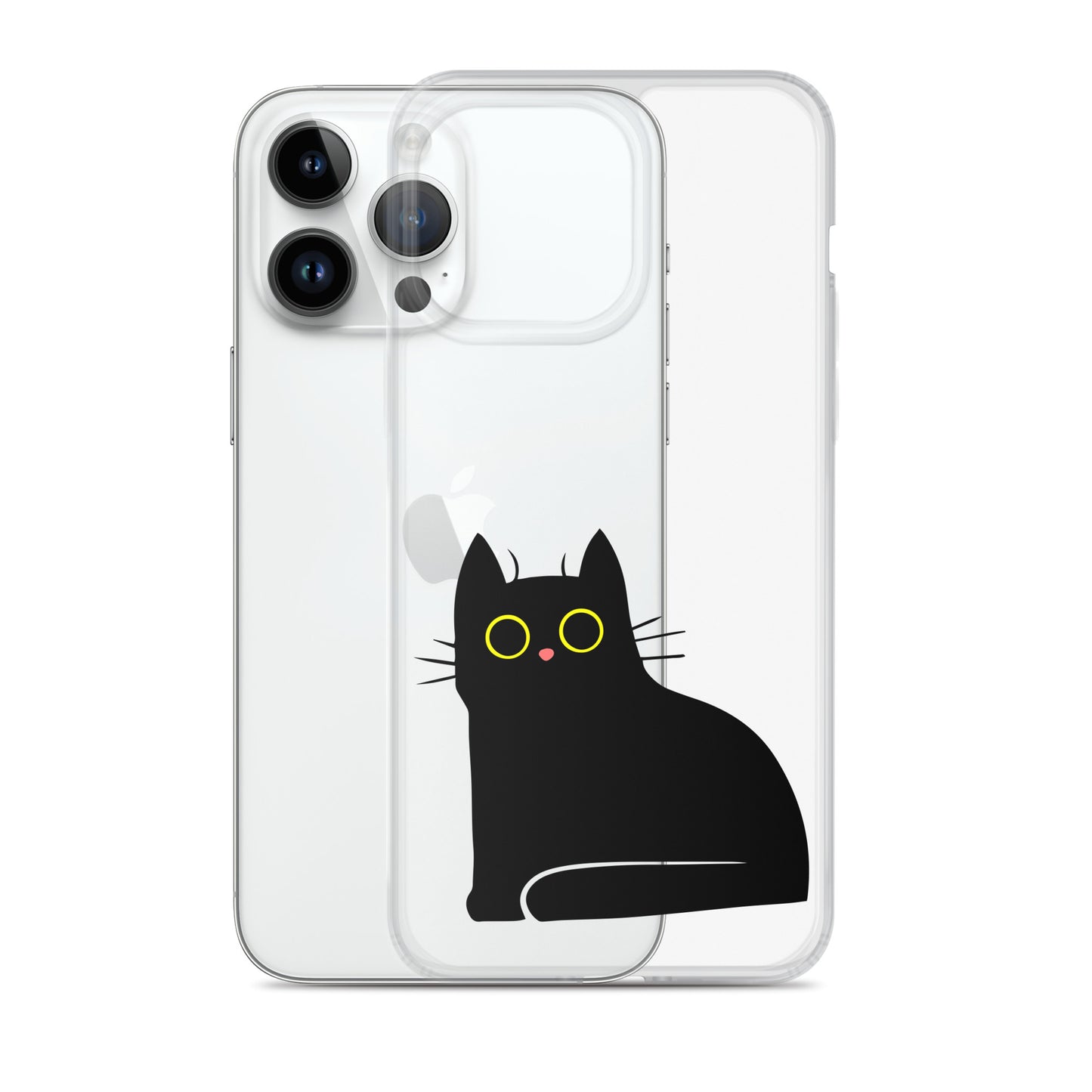 Clear Case for iPhone® Cat Sit