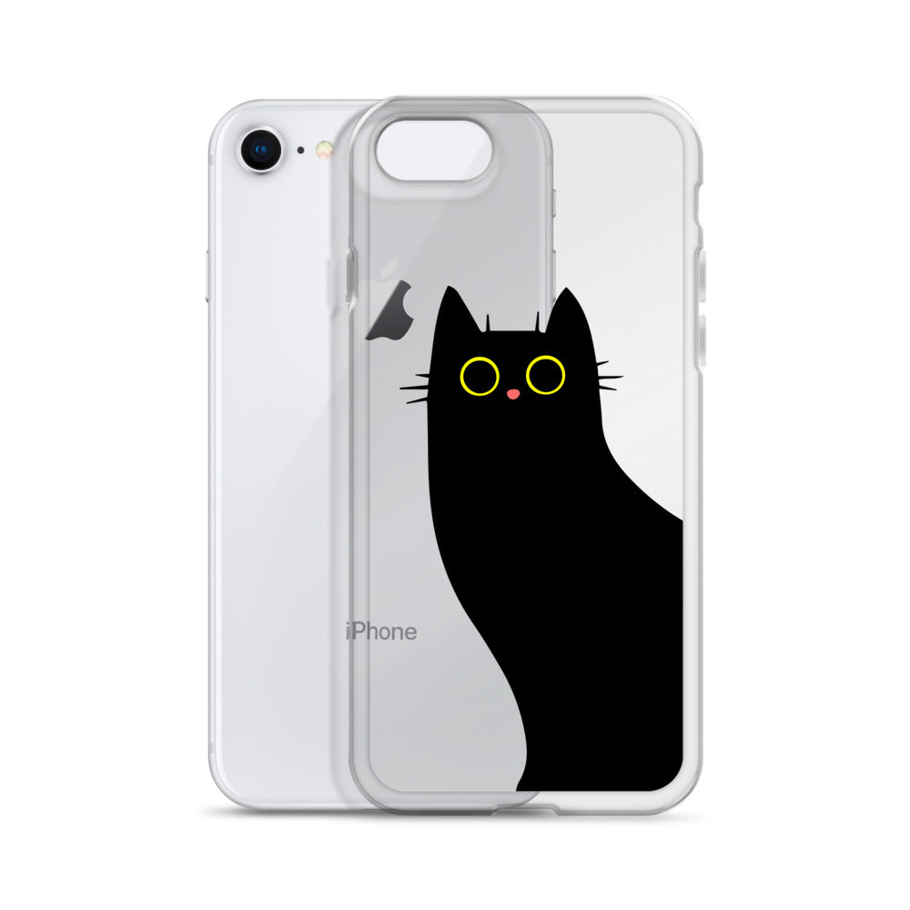 Clear Case for iPhone® Cat Watch