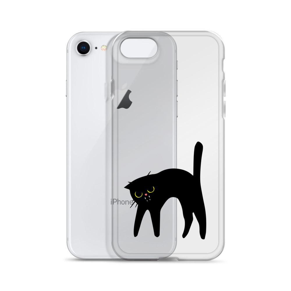 Clear Case for iPhone® Mad Cat