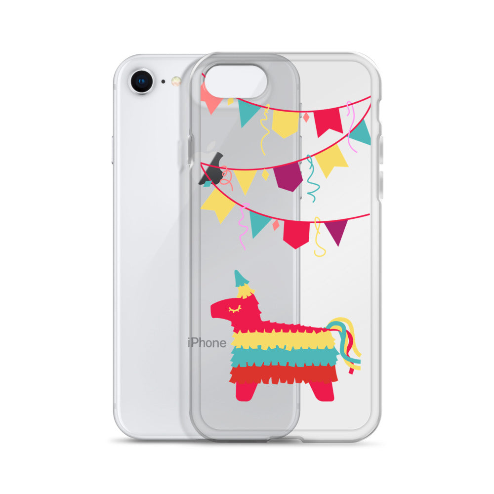 Clear Case for iPhone® Pinata Party