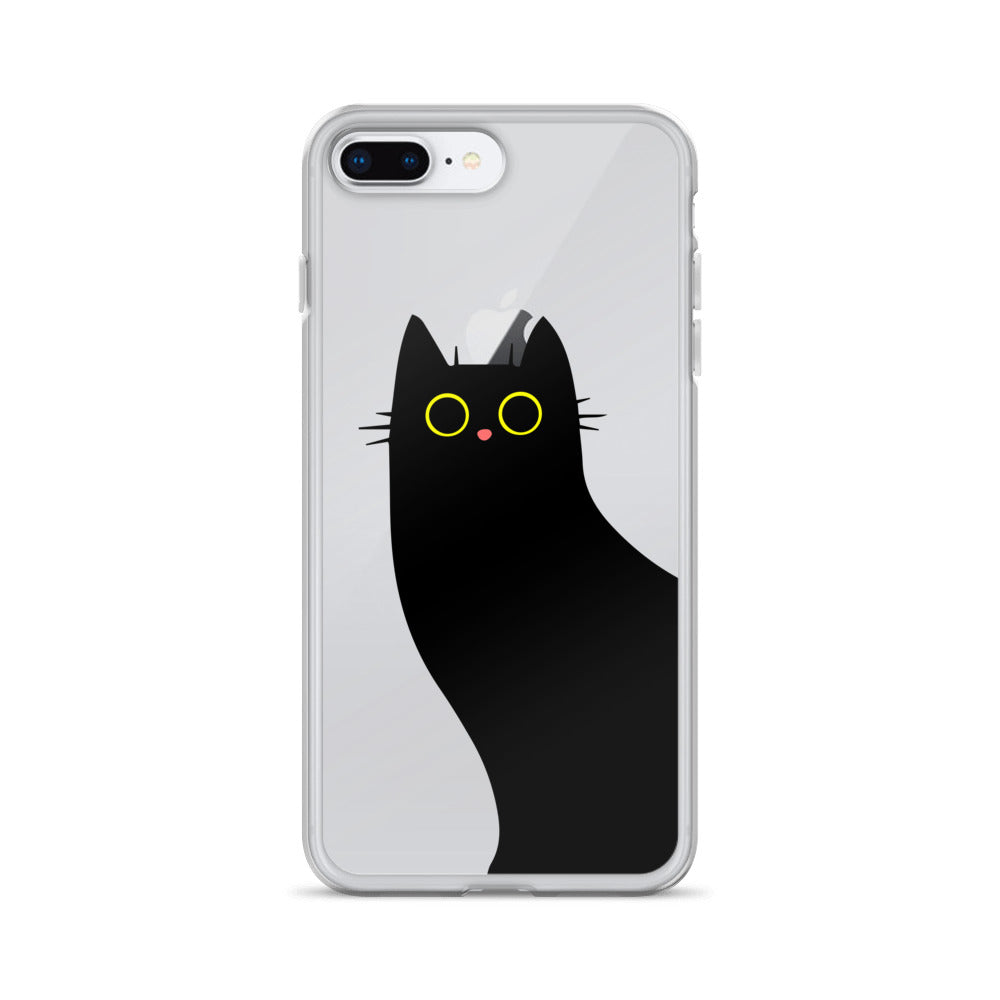 Clear Case for iPhone® Cat Watch