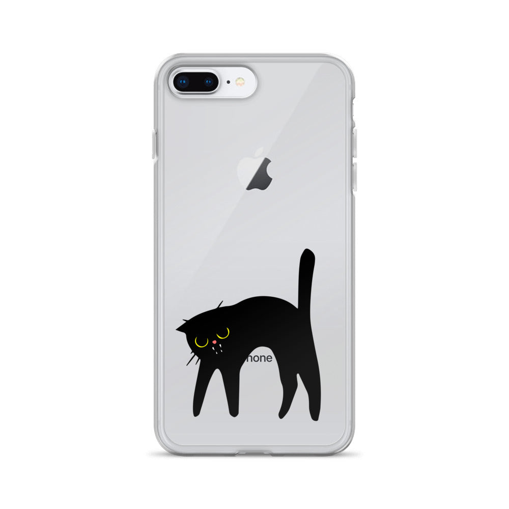 Clear Case for iPhone® Mad Cat