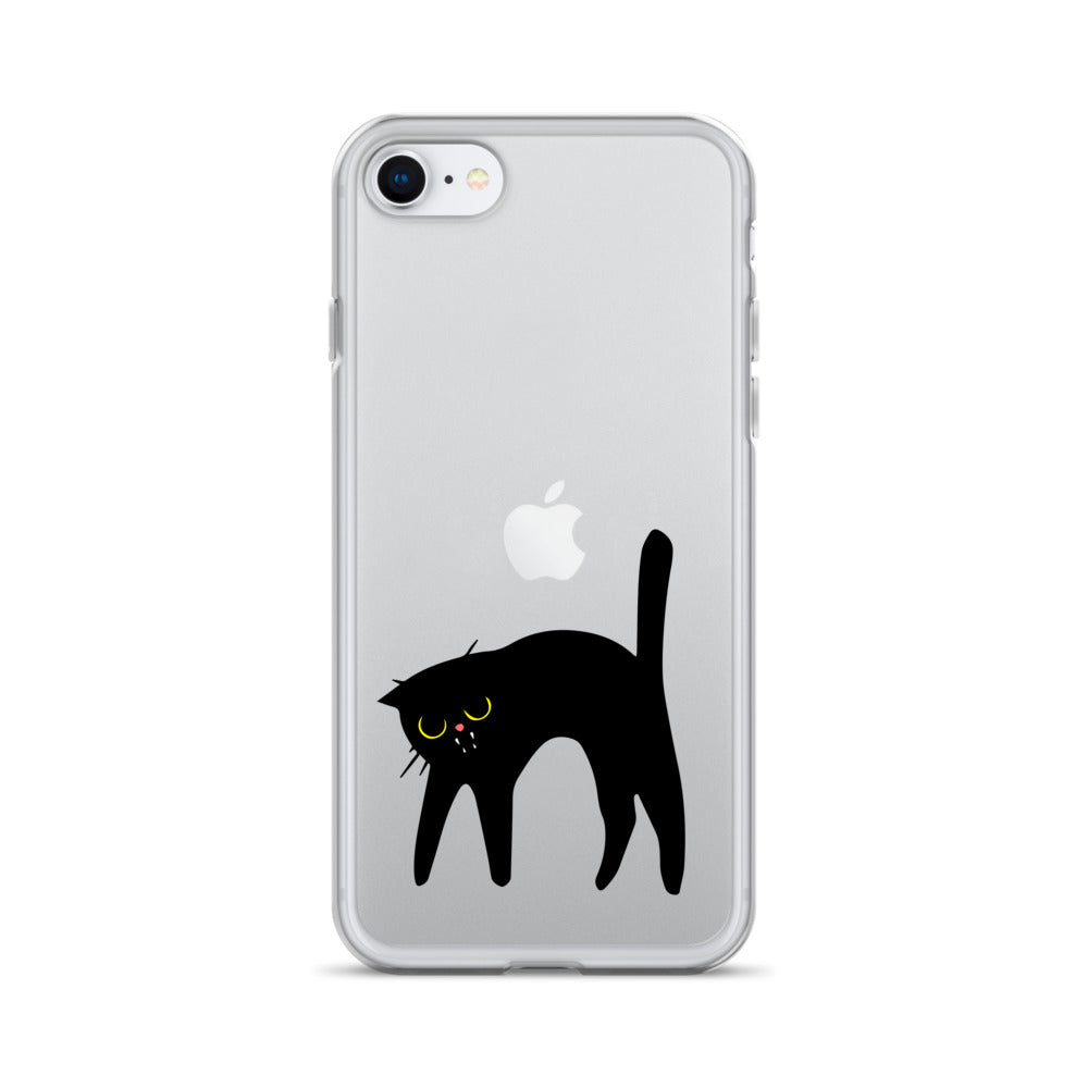 Clear Case for iPhone® Mad Cat