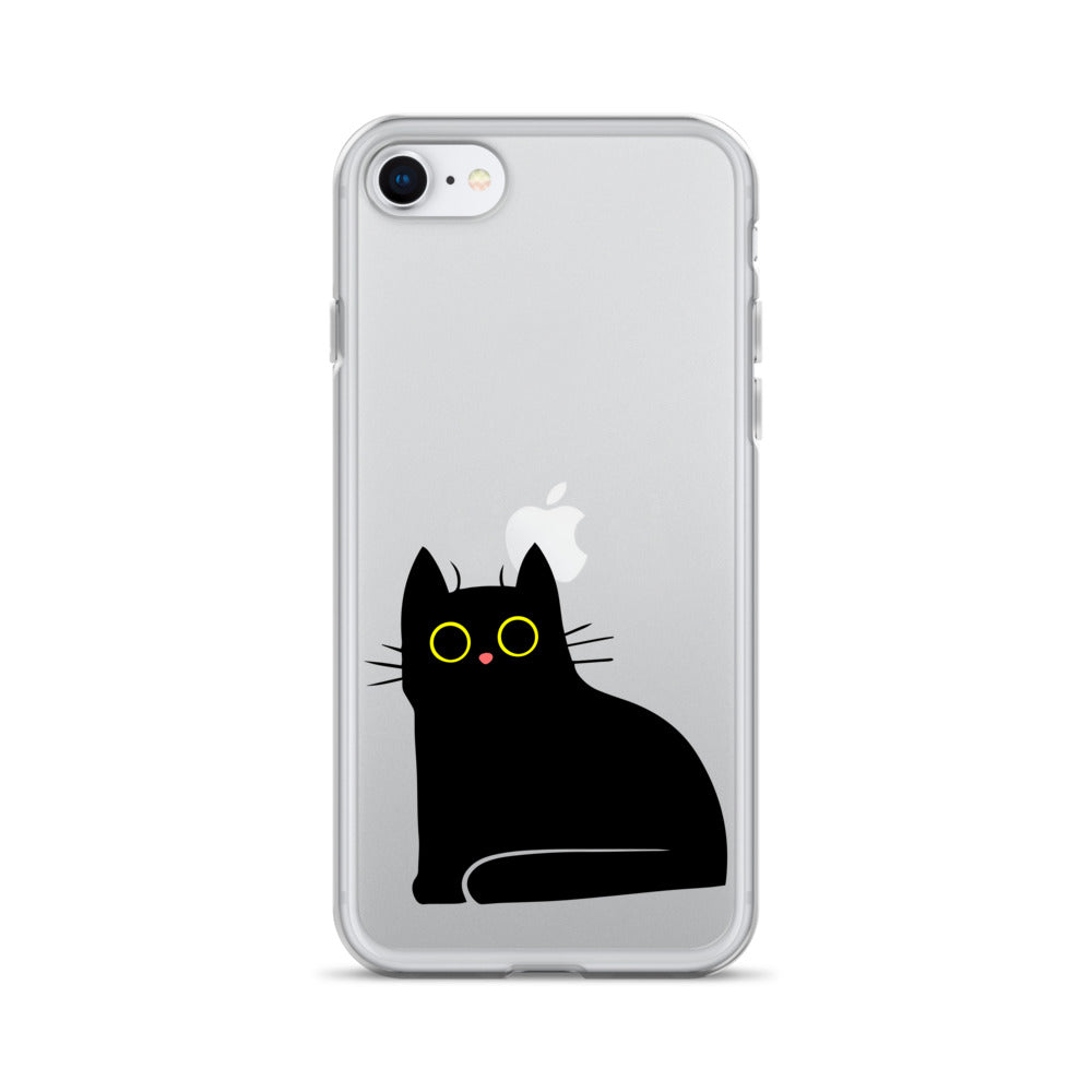 Clear Case for iPhone® Cat Sit