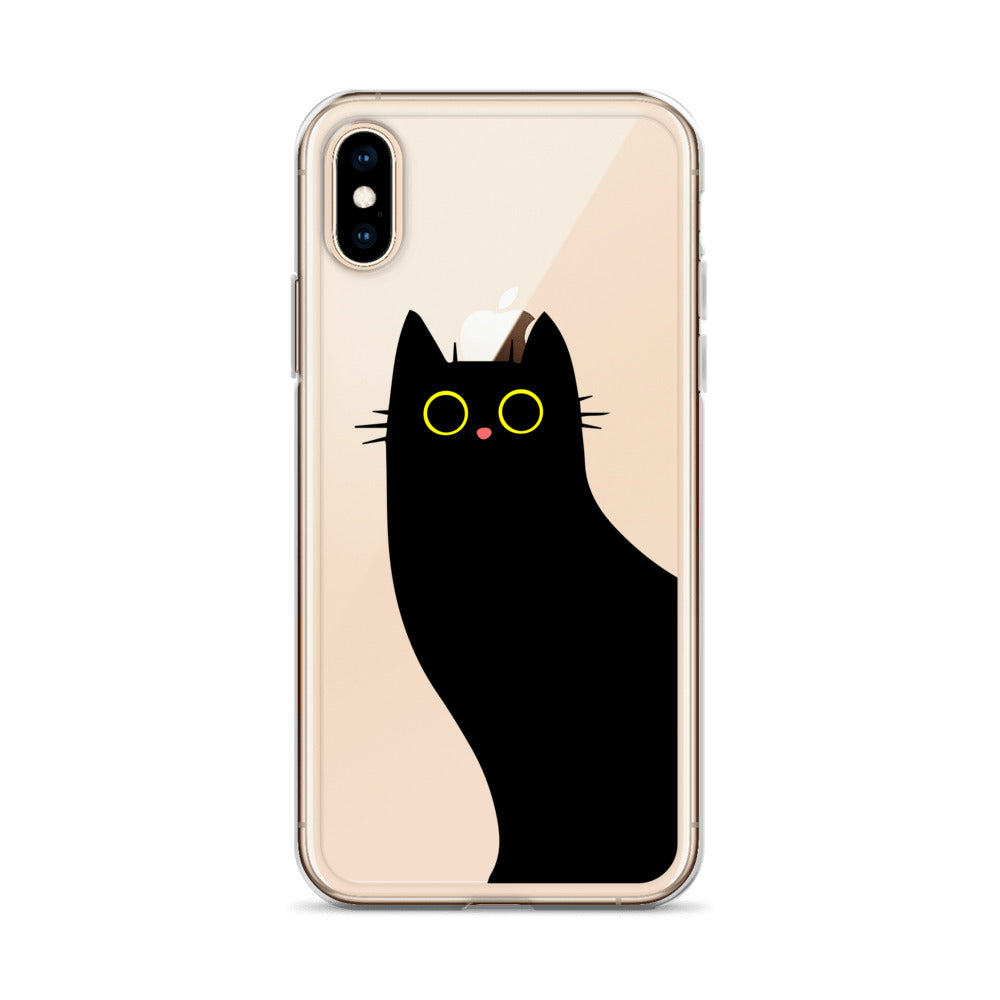 Clear Case for iPhone® Cat Watch