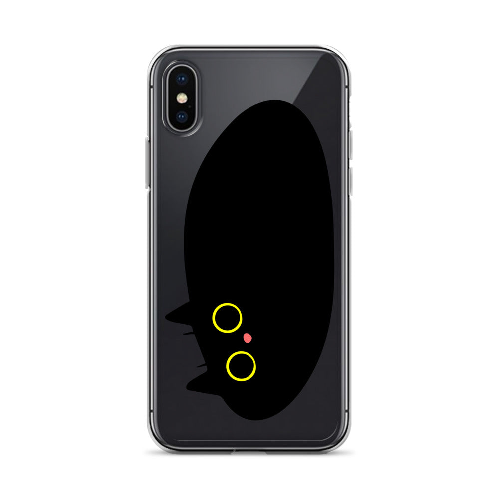 Clear Case for iPhone® Cat Puddle