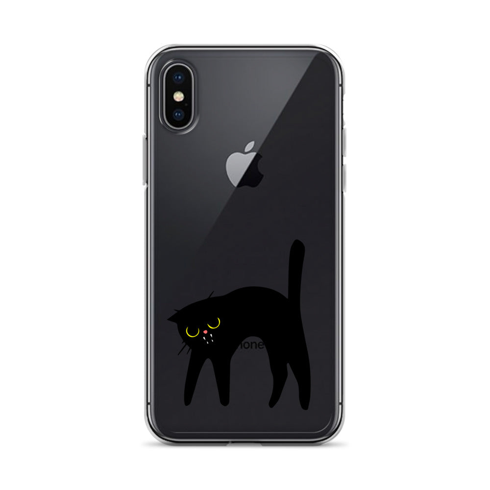 Clear Case for iPhone® Mad Cat