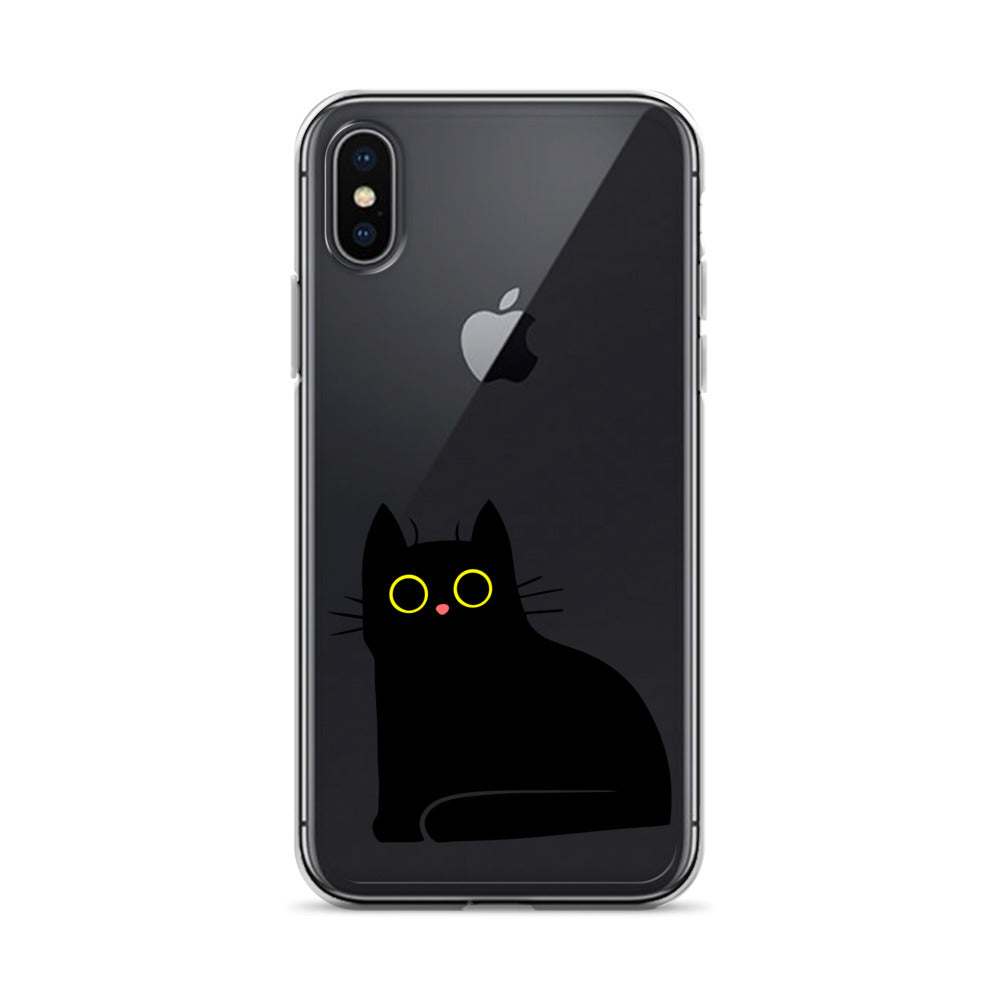 Clear Case for iPhone® Cat Sit