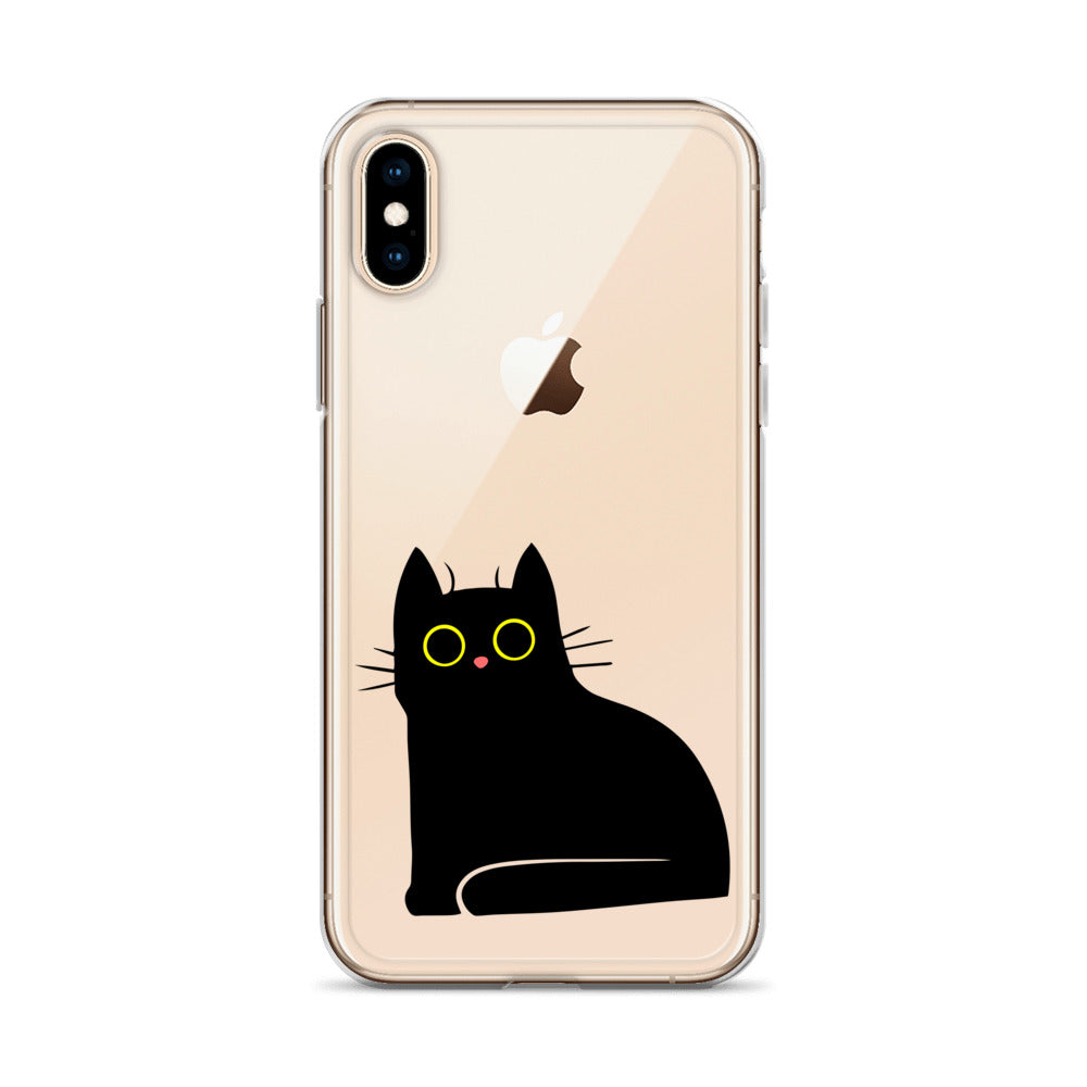 Clear Case for iPhone® Cat Sit