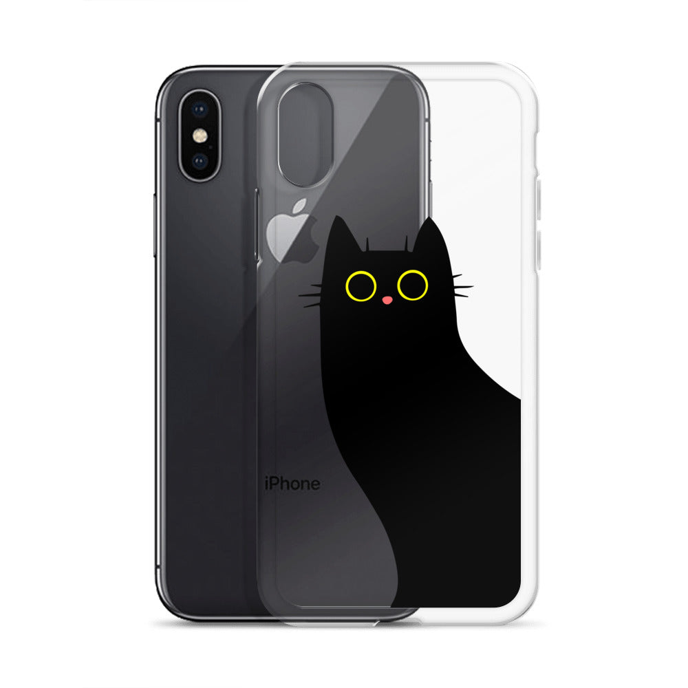 Clear Case for iPhone® Cat Watch