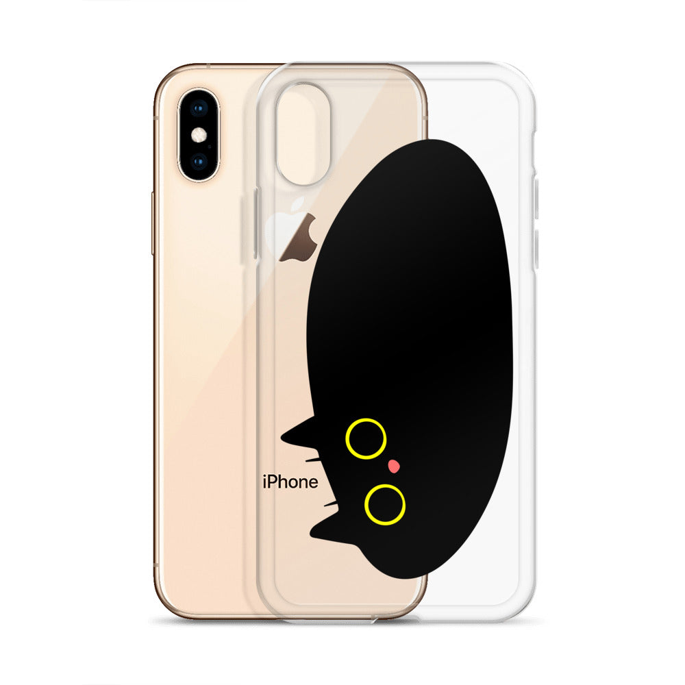 Clear Case for iPhone® Cat Puddle