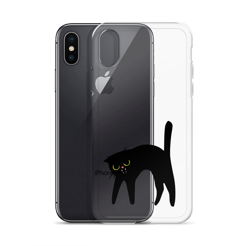 Clear Case for iPhone® Mad Cat