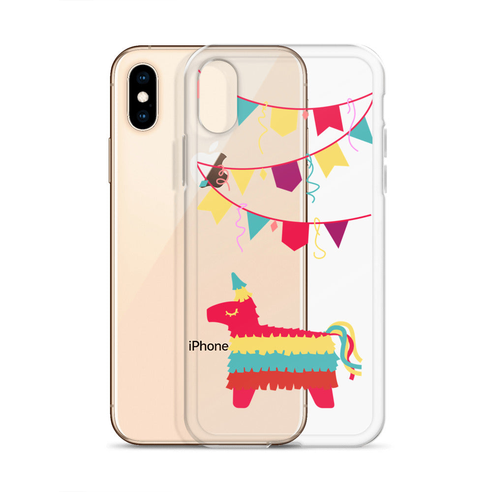 Clear Case for iPhone® Pinata Party