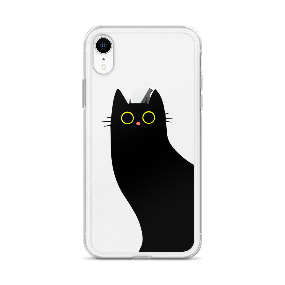 Clear Case for iPhone® Cat Watch