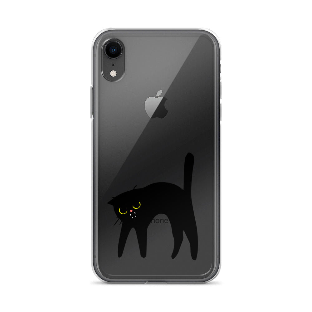 Clear Case for iPhone® Mad Cat