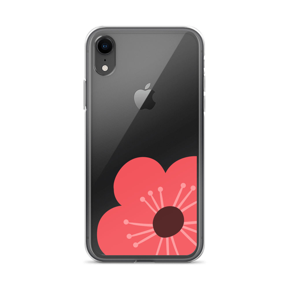 Clear Case for iPhone® Flower