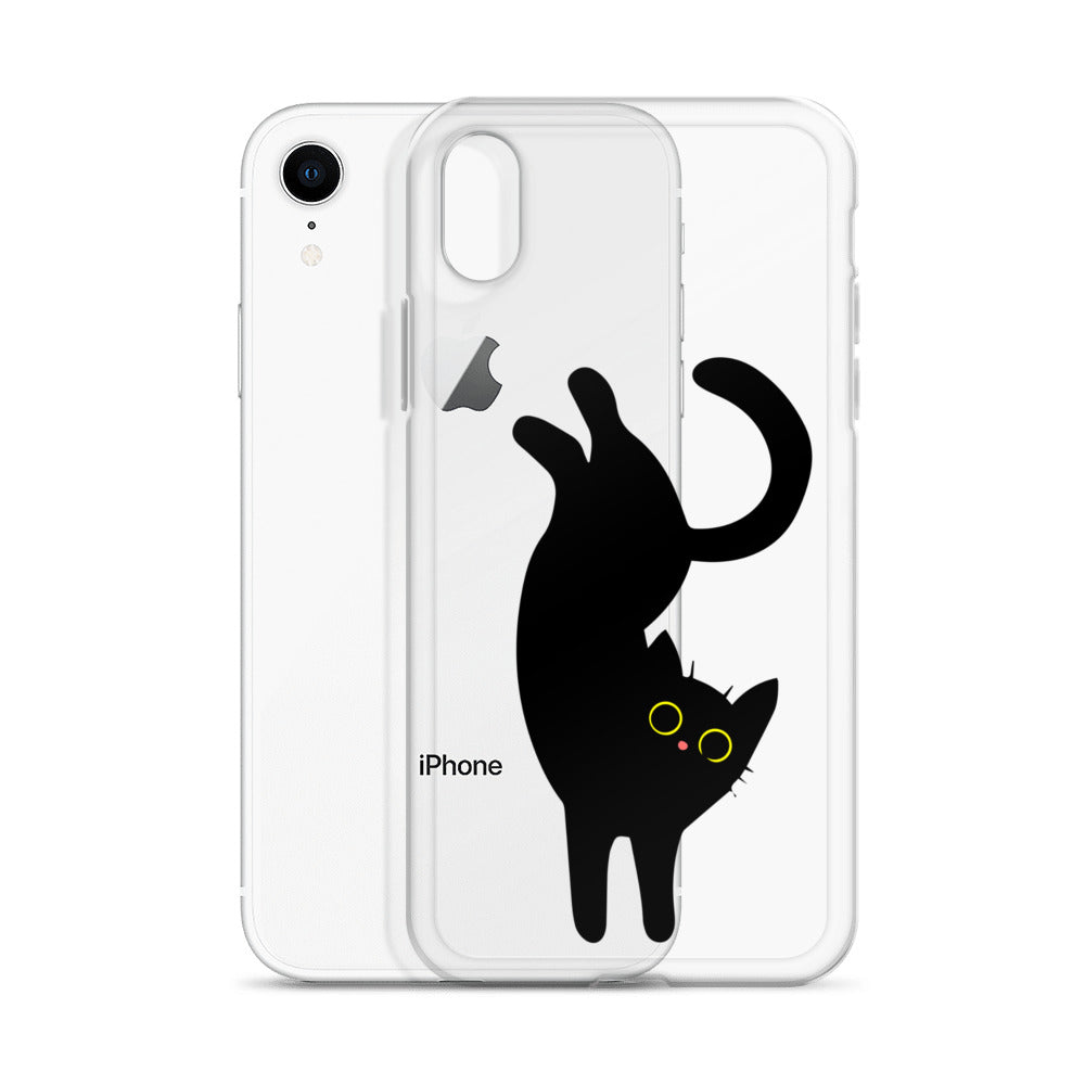 Clear Case for iPhone® Playful Cat