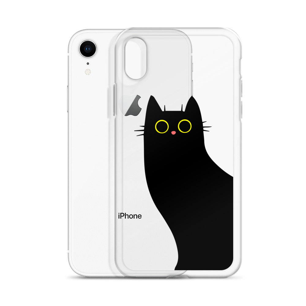 Clear Case for iPhone® Cat Watch