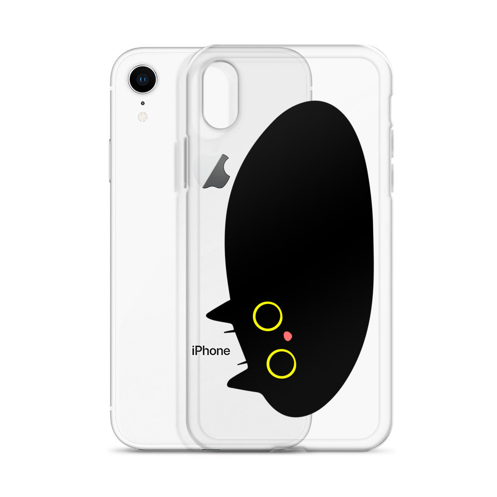 Clear Case for iPhone® Cat Puddle