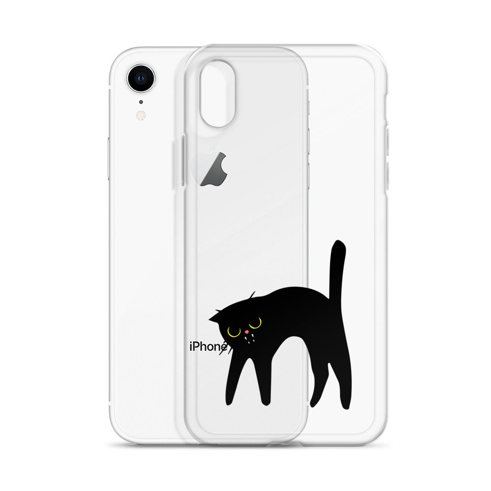 Clear Case for iPhone® Mad Cat