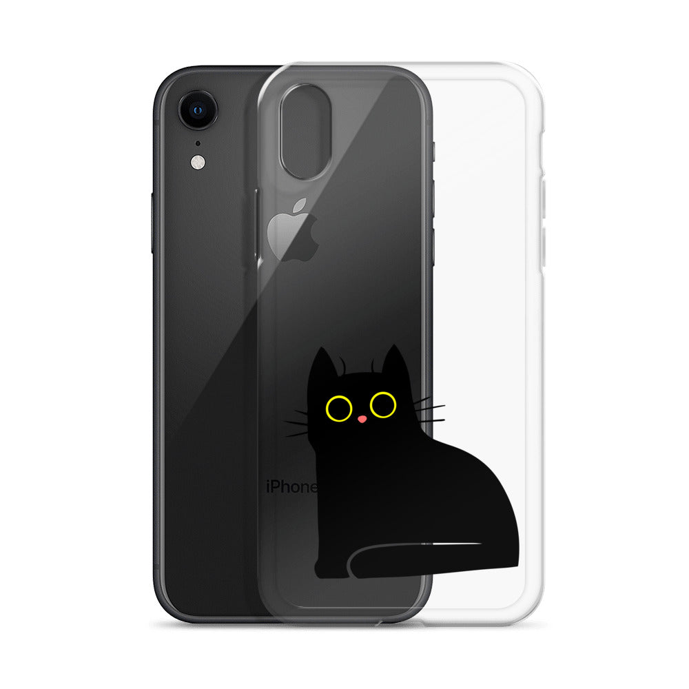 Clear Case for iPhone® Cat Sit