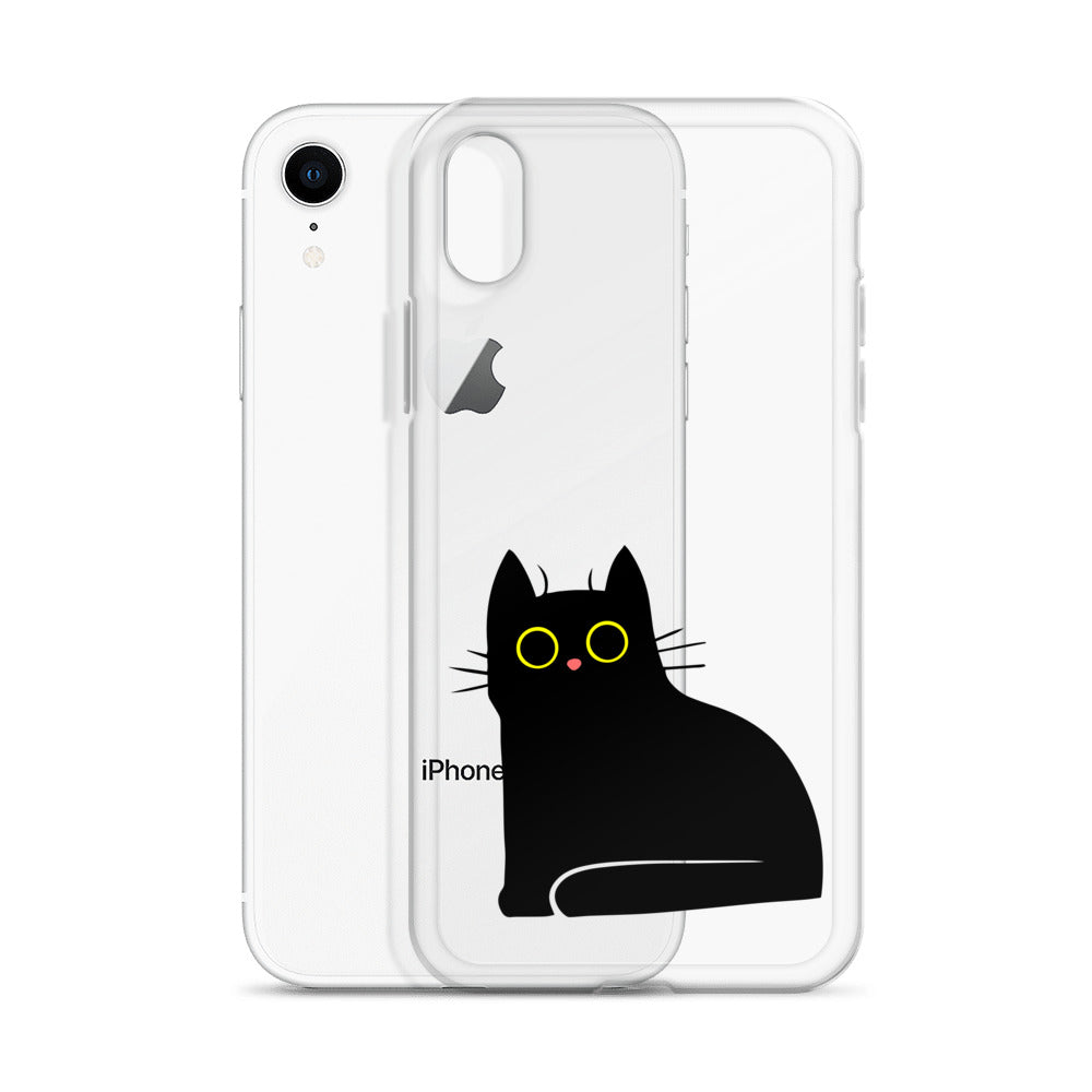 Clear Case for iPhone® Cat Sit