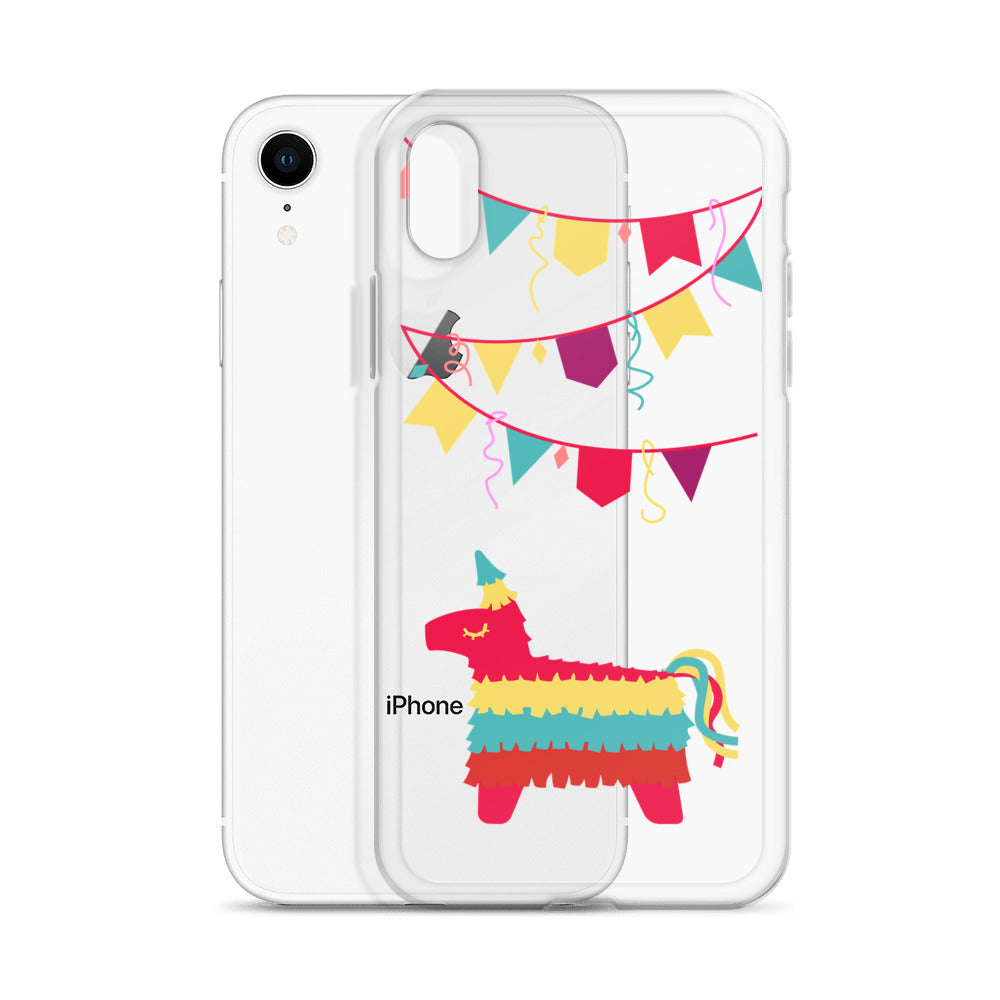 Clear Case for iPhone® Pinata Party