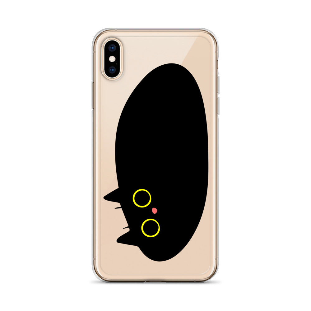 Clear Case for iPhone® Cat Puddle