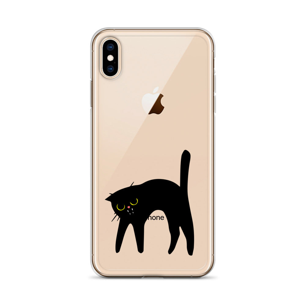 Clear Case for iPhone® Mad Cat