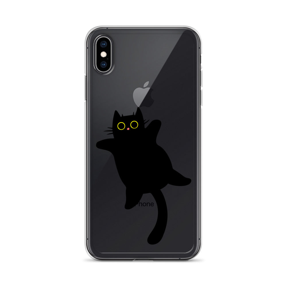 Clear Case for iPhone® Cat Belly Rub