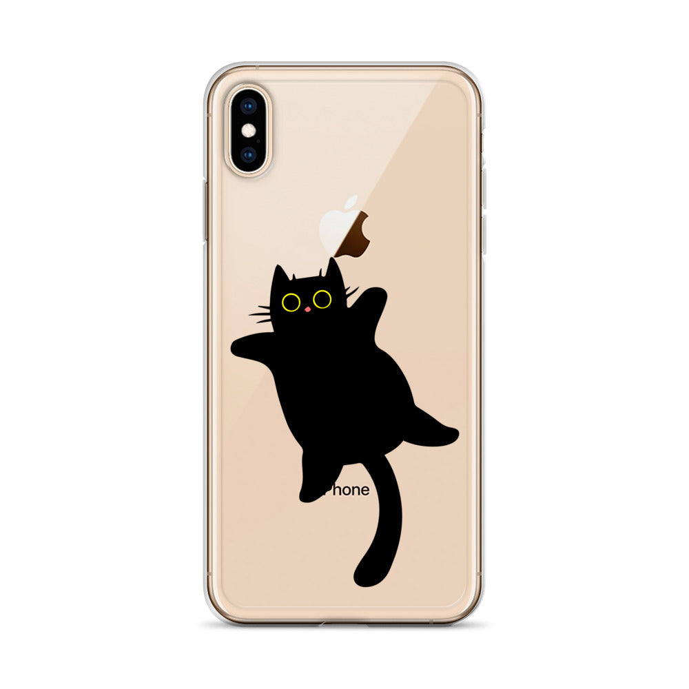 Clear Case for iPhone® Cat Belly Rub