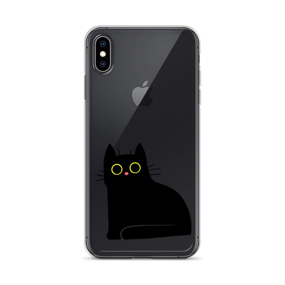 Clear Case for iPhone® Cat Sit