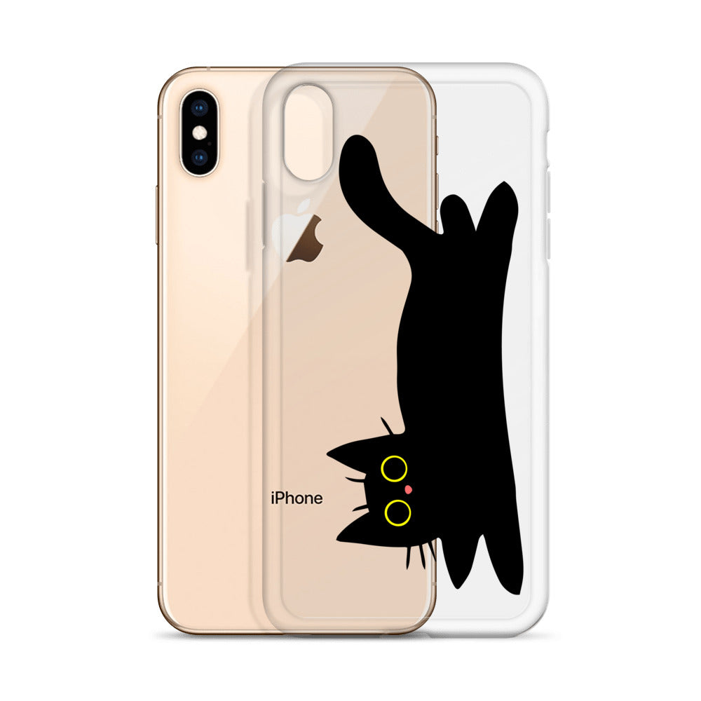 Clear Case for iPhone® Black Cat