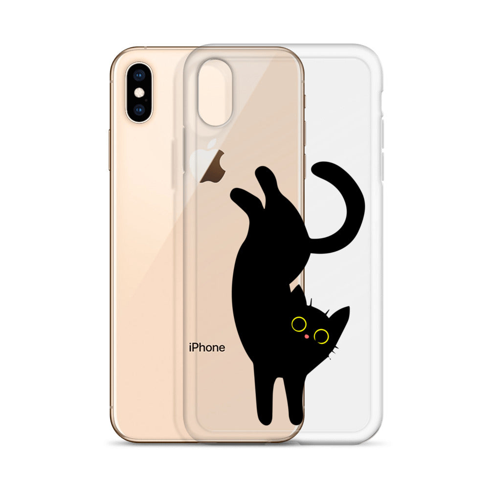 Clear Case for iPhone® Playful Cat