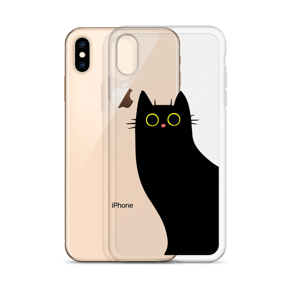 Clear Case for iPhone® Cat Watch