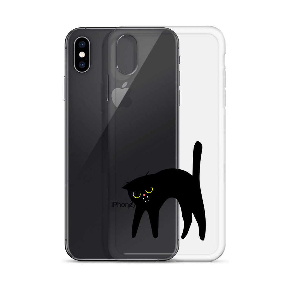 Clear Case for iPhone® Mad Cat