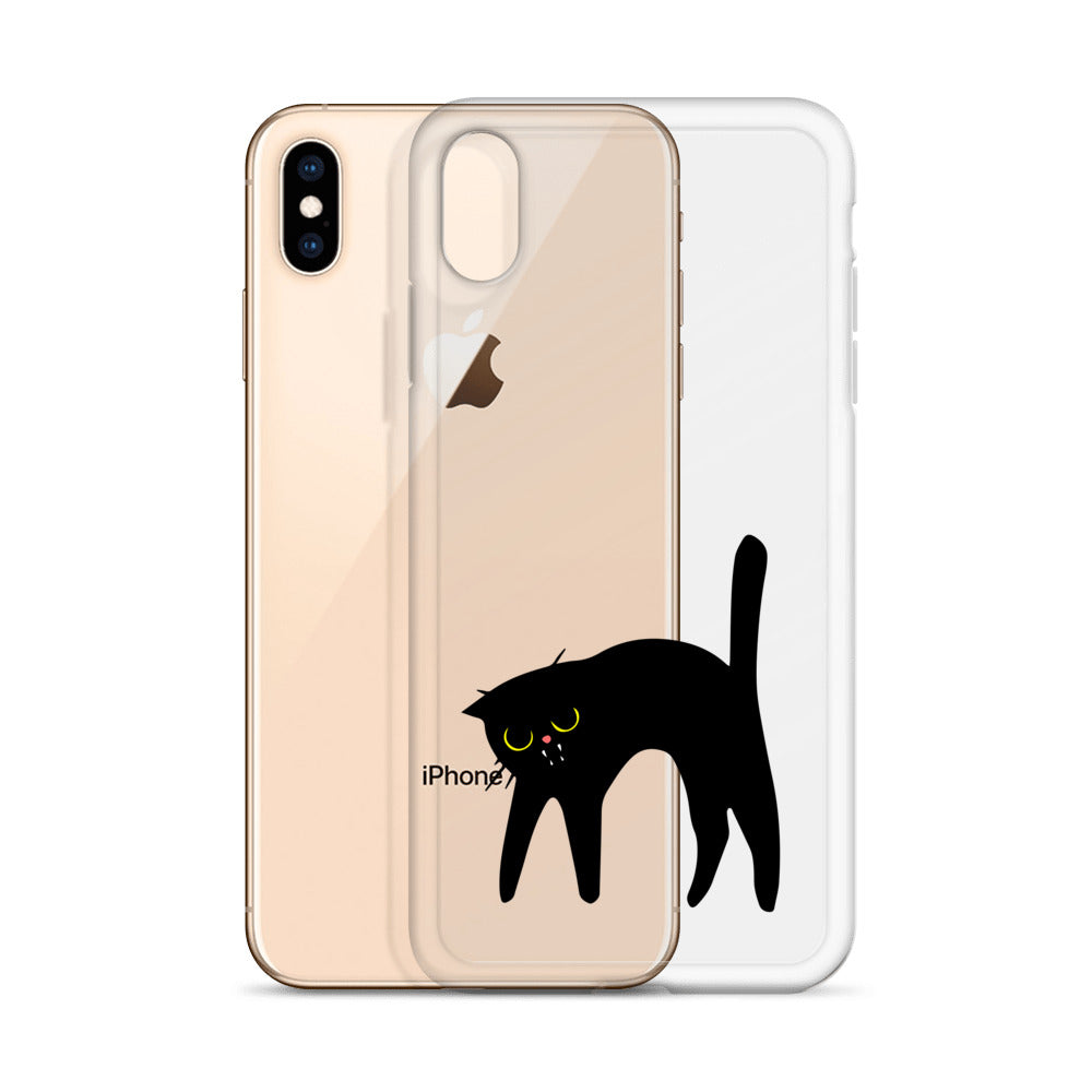 Clear Case for iPhone® Mad Cat