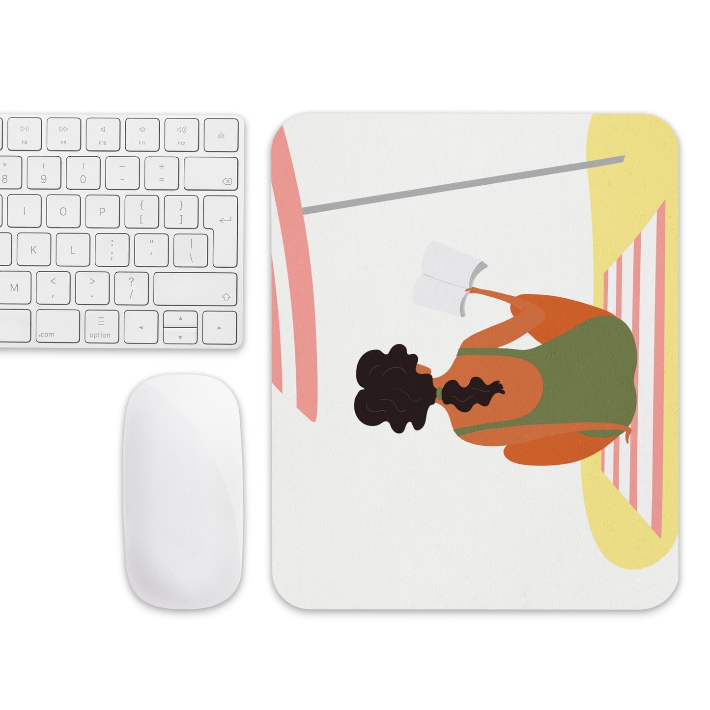 Mouse pad Girl on Beach