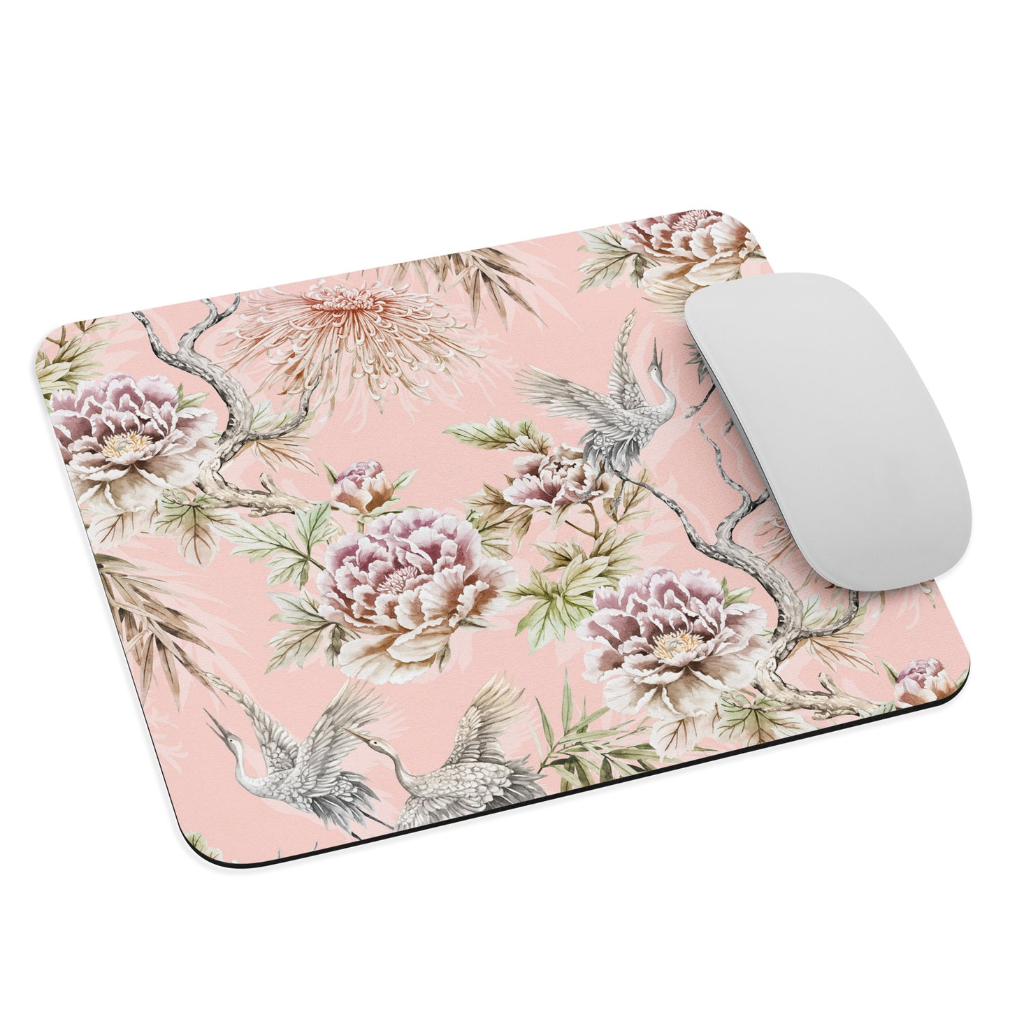 Mouse pad Stork Pink