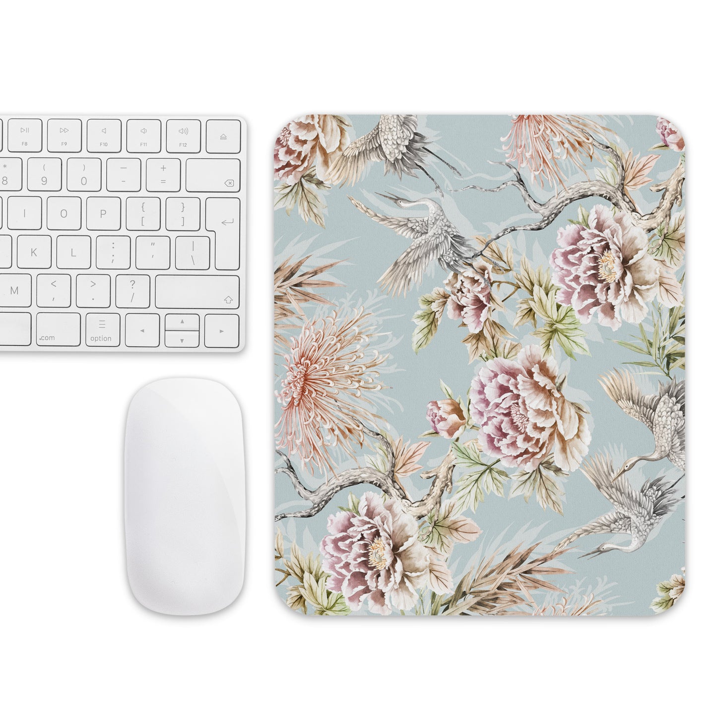 Mouse pad Stork Blue