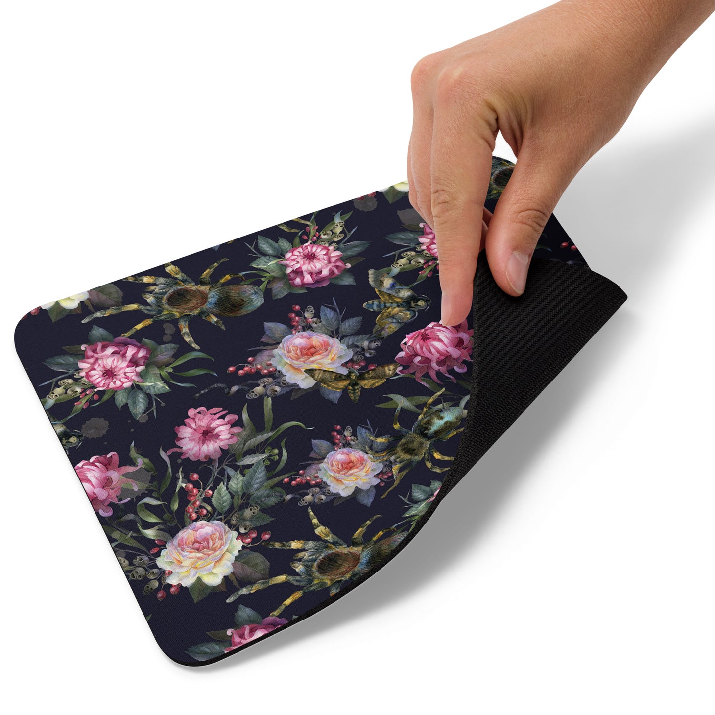 Mouse pad Flowers & Spiders